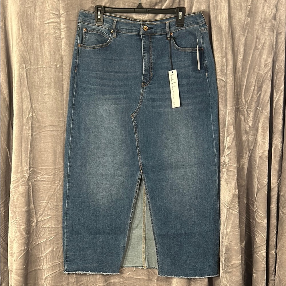 Blue Denim Skirt